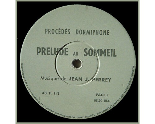 Jean-Jacques Perrey - PRELUDE AU SOMMEIL