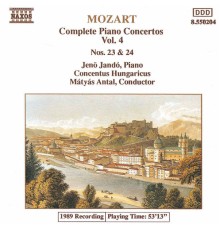 Jenő Jandó - Mozart: Piano Concertos Nos. 23 and 24
