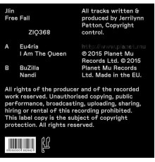 Jlin - Free Fall EP