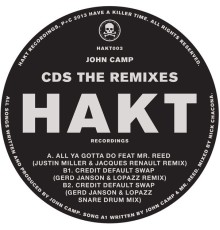 John Camp - CDS The Remixes