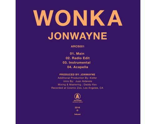 JonWayne - Wonka