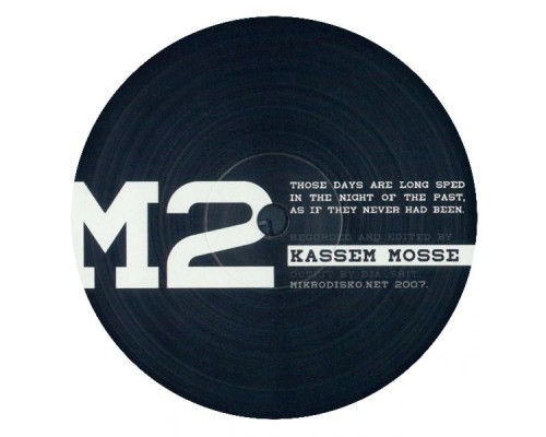 Kassem Mosse - Those Days