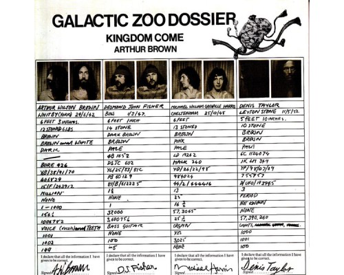 Kingdom Come - Galactic Zoo Dossier