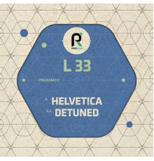 L 33 - Helvetica / Detuned