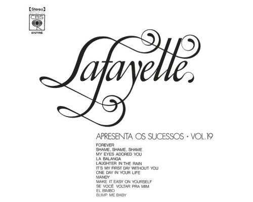 Lafayette - Lafayette Apresenta os Sucessos, Vol. XIX Lafayette - Lafayette Apresenta os Sucessos, Vol. XIX