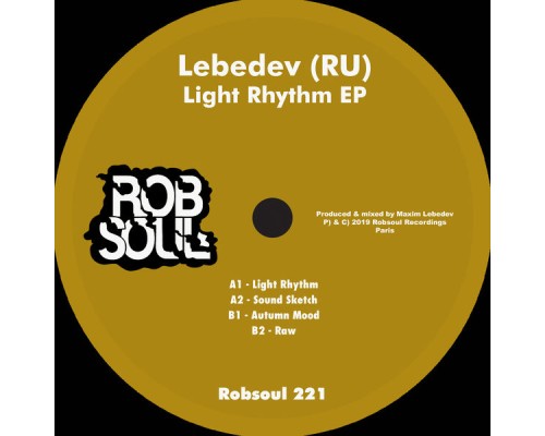 Lebedev (RU) - Light Rhythm EP