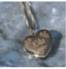 Lila Drew - locket (side one)