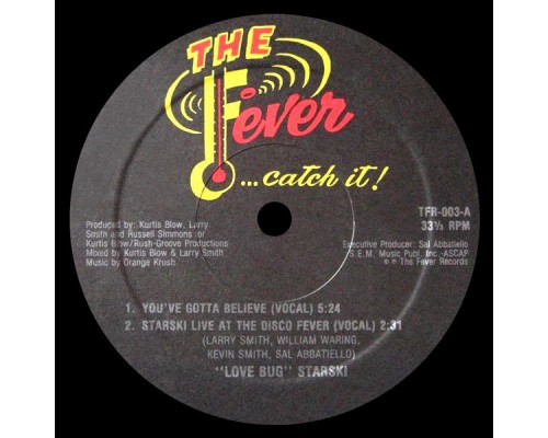 Lovebug Starski - You've Gotta Believe