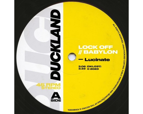 Lucinate - LOCK OFF // BABYLON