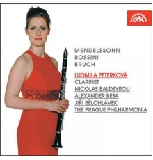 Ludmila Peterková, Nicolas Baldeyrou, Alexander Besa, Jiří Bělohlávek, Prague Philharmonia - Mendelssohn, Rossini and Bruch: Works for Clarinet and Orchestra
