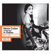 Maria Callas, soprano - Maria Callas répète à Dallas