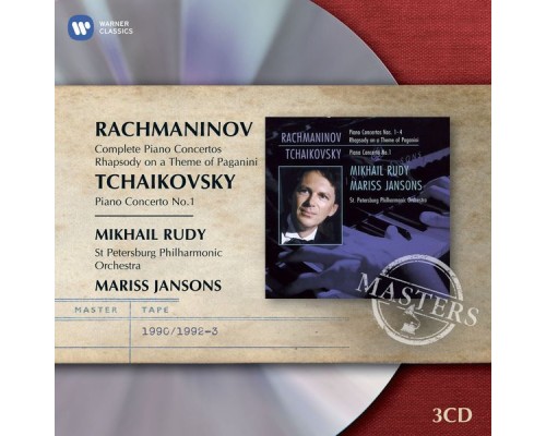 Mariss Jansons & Mikhail Rudy - Rachmaninov: Complete Piano Concertos & Rhapsody on a Theme of Paganini, Op. 43 - Tchaikovsky: Piano Concerto No. 1, Op. 23 Mariss Jansons & Mikhail Rudy - Rachmaninov: Complete Piano Concertos & Rhapsody on a Theme of Paganini, Op. 43 - Tchaikovsky: Piano Concerto No. 1, Op. 23