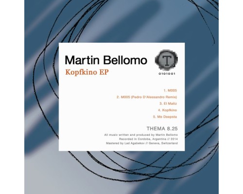 Martin Bellomo - Kopfkino EP