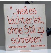 Minor Science - Second Language