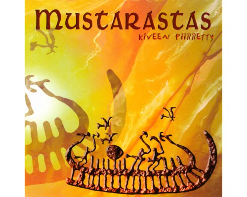 Mustarastas - Kiveen Piirretty