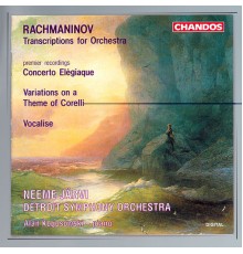 Neeme Järvi, Detroit Symphony Orchestra, Alan Kogosowski - Rachmaninoff: Concerto Elégiaque, Corelli Variations & Vocalise