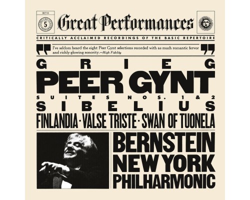 New York Philharmonic - Leonard Bernstein - Grieg: Peer Gynt Suites - Sibelius: Finlandia... New York Philharmonic - Leonard Bernstein - Grieg: Peer Gynt Suites - Sibelius: Finlandia...