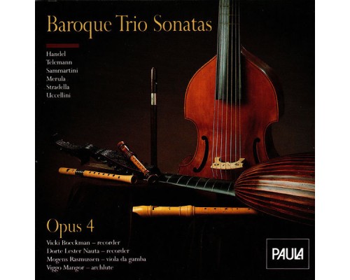 Opus 4 - Baroque Trio Sonatas