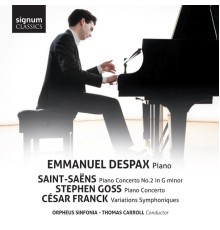 Orpheus Sinfonia, Thomas Carroll & Emmanuel Despax - Saint-Saëns, Goss, Franck: Works for Piano & Orchestra
