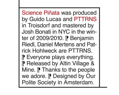 PTTRNS - Science Piñata