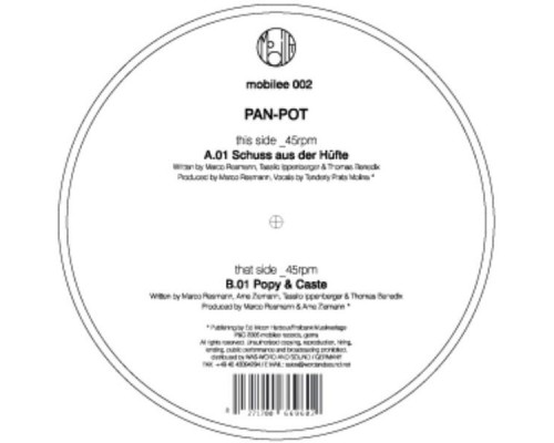 Pan-Pot - Popy & Caste