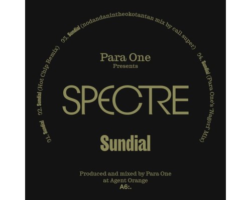 Para One - SPECTRE: Sundial