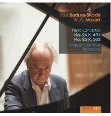 Paul Badura-Skoda - Prague Chamber Orchestra - Wolfgang Amadeus Mozart : Piano concertos No. 24, K. 491 & No. 25, K. 503
