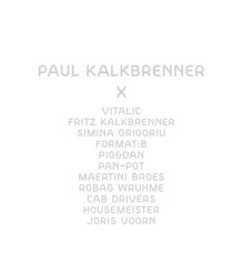 Paul Kalkbrenner - X