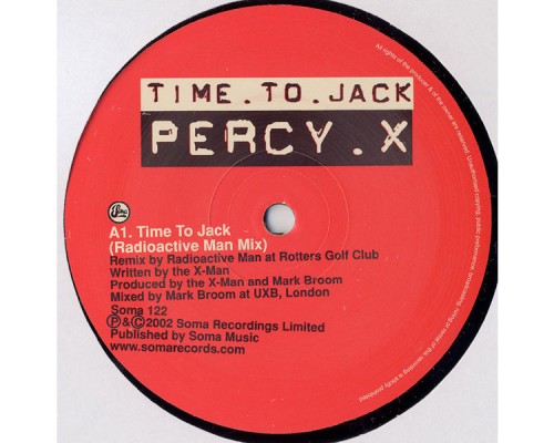 Percy X - time to jack