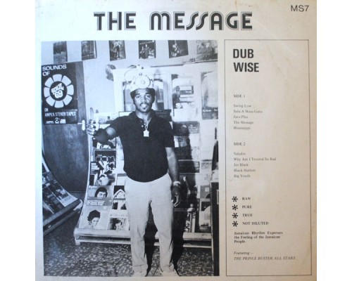 Prince Buster - The Message Dubwise