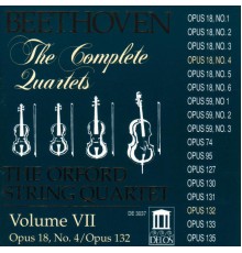 Quatuor à cordes Orford - Beethoven : Quatuors à cordes n°4 & 15 (Vol. 7) (Quatuor à cordes Orford)
