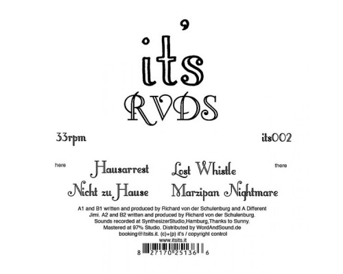 RVDS - Lost Whistle EP