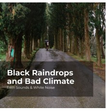 Rain Sounds & White Noise, Raindrops Sleep, Sleep Rain - Black Raindrops and Bad Climate