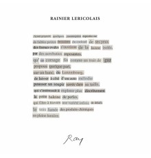 Rainier Lericolais - Ray