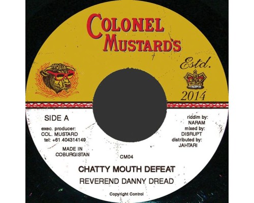 Reverend Danny Dread - Chatty Mouth Defeat Reverend Danny Dread - Chatty Mouth Defeat