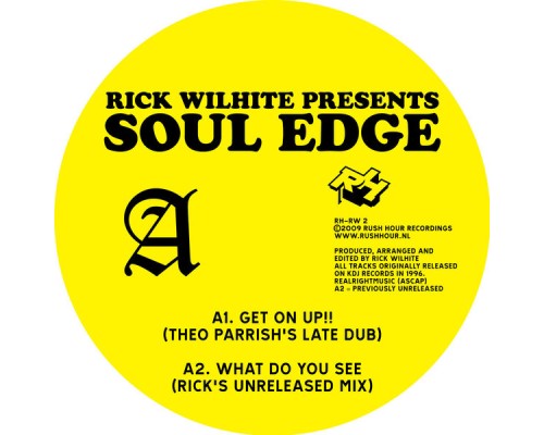 Rick Wilhite - Soul Edge EP