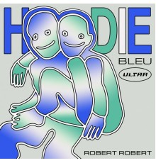 Robert Robert - Hoodie bleu ultra