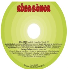 Röda Bönor - Progglådan Box C: Folkprogg & Sjungande låtskrivare (Inspelat för Tonkraft 1977)