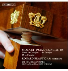 Ronald Brautigam - Die Kölner Akademie - Mozart : Piano Concertos Nos. 8, 11 & 13
