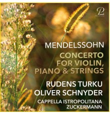 Rudens Turku & Oliver Schnyder - Mendelssohn: Concerto For Violin, Piano & Strings In D Minor