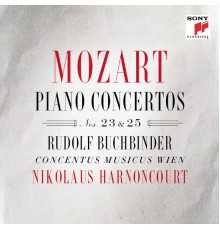 Rudolf Buchbinder - Concentus Musicus Wien - Nikolaus Harnoncourt - Wolfgang Amadeus Mozart : Piano Concertos Nos. 23 & 25