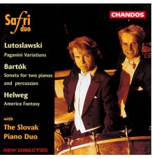 Safri Duo, Slovak Piano Duo - Bartók: Sonatas - Lutoslawski: Paganini Variations - Helweg: America Fantasy