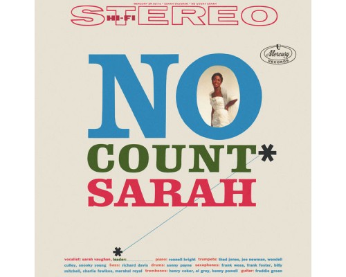 Sarah Vaughan - No Count Sarah