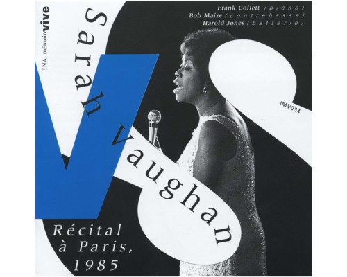 Sarah Vaughan - Récital à Paris, 1985