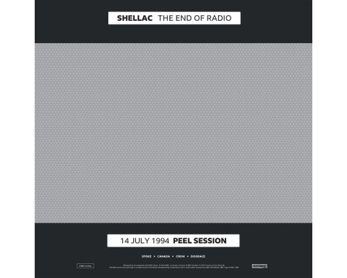 Shellac - The End of Radio