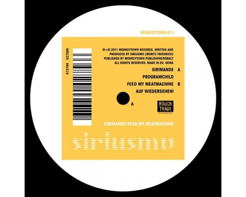 Siriusmo - Sirimande / Feed My Meatmachine