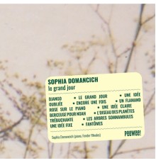 Sophia Domancich - Le Grand Jour