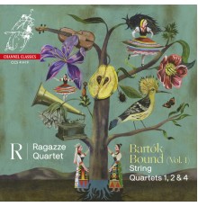 String Quartets 1, 2 & 4 - Bartók Bound - Vol. 1