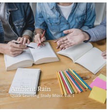 Summer Showers, Music For Studying, Working Music Solitude - Ambient Rain: Quick Learning Study Music Vol. 1