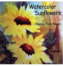 Sunflower - Watercolor Sunflowers